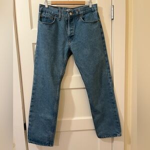 Levi’s 501 Men’s Jeans 34x32 | Button Fly | Medium Wash | Classic Straight Leg
